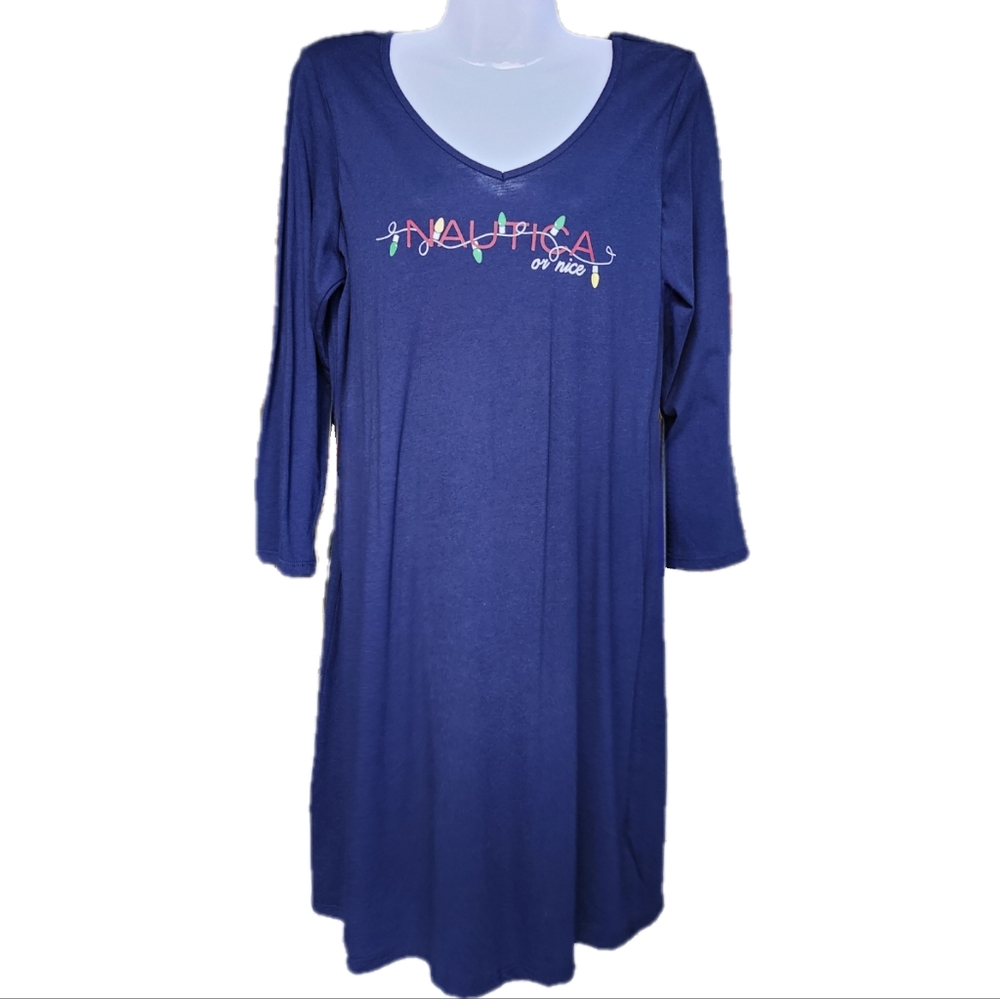 Nautica Holiday Lounge Sleep Shirt